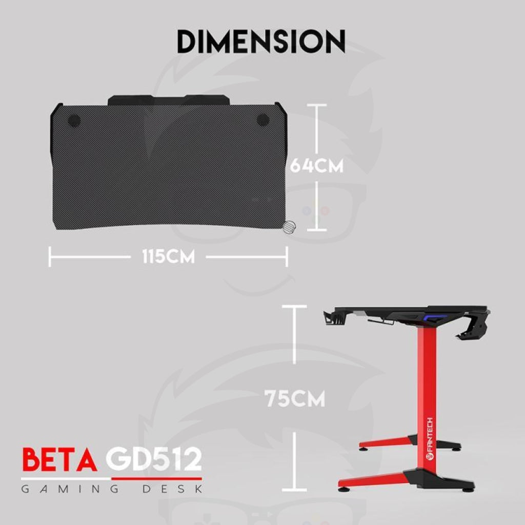 Fantech Beta Gd512 Gaming Desk Fantech Beta Gd512 Gaming Desk